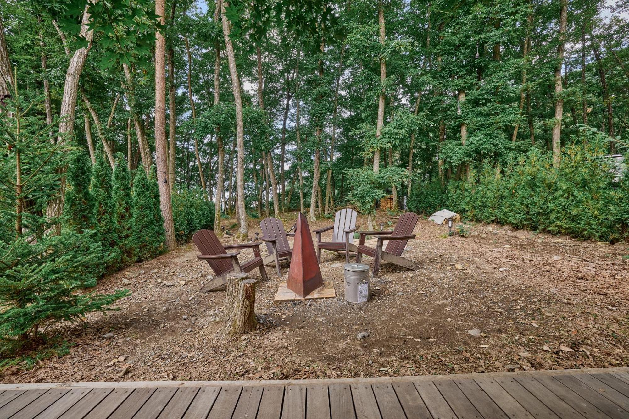 Sauna Forest Cabin 軽井沢 御代田　Mori-Asobi Oiwake Экстерьер фото